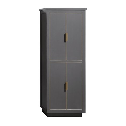 Wade Logan Guillen Solid Wood Freestanding Linen Cabinet Reviews